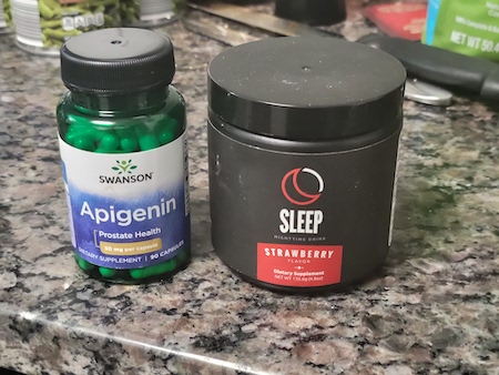 Apigenin and Impossible Sleep combo
