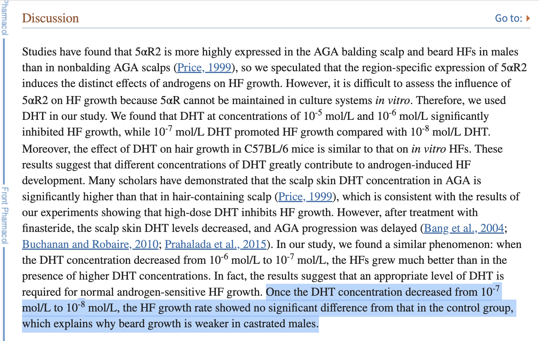 Why low DHT can be bad for you