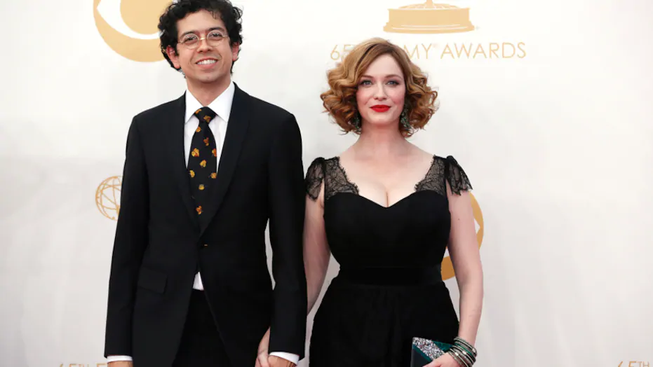 Christina Hendricks with Geoffrey Arend