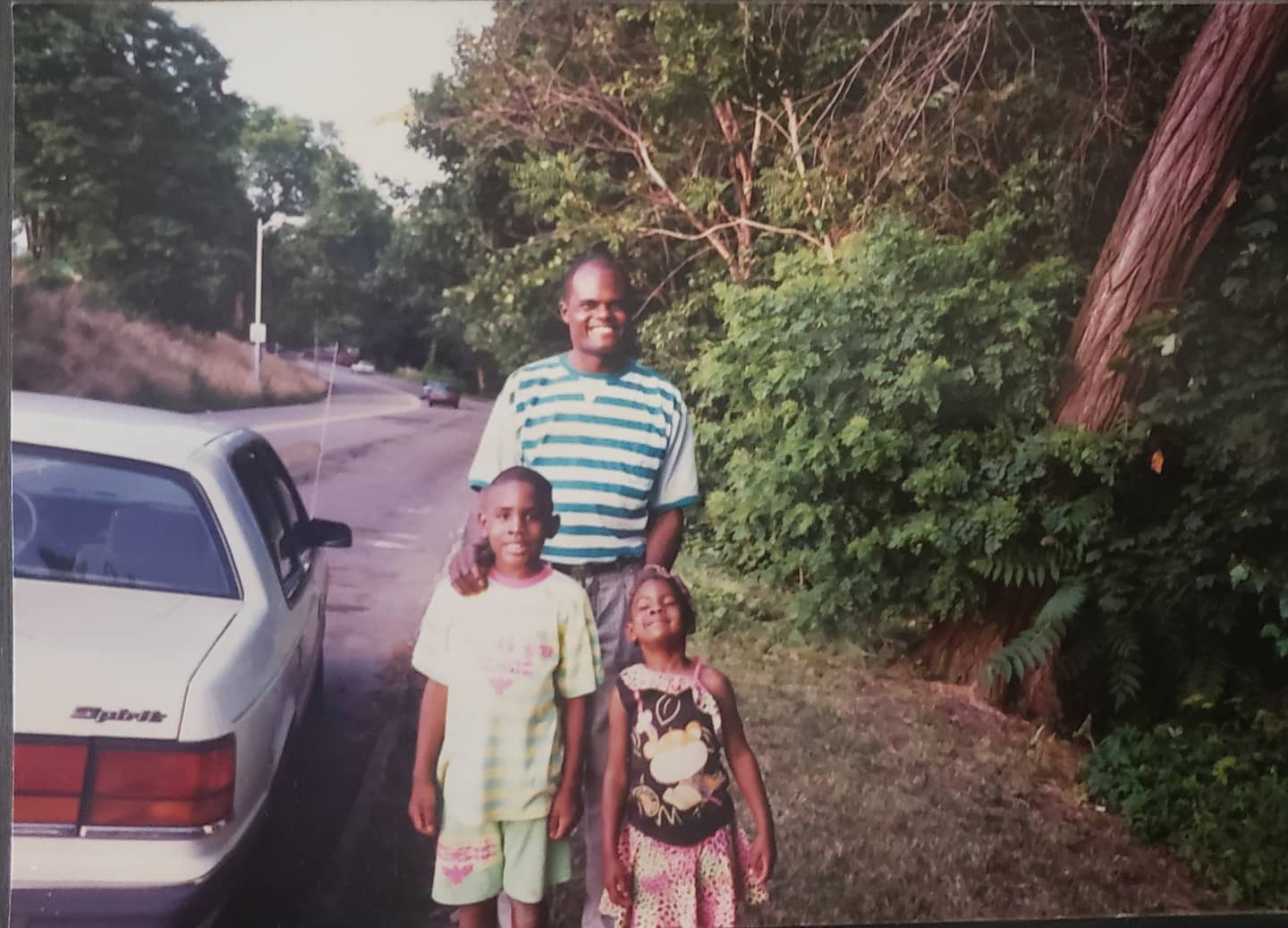 Ed latimore with father