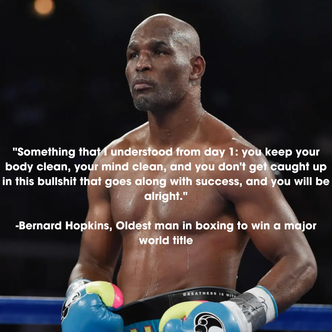 boxing quote bernard hopkins on longevity