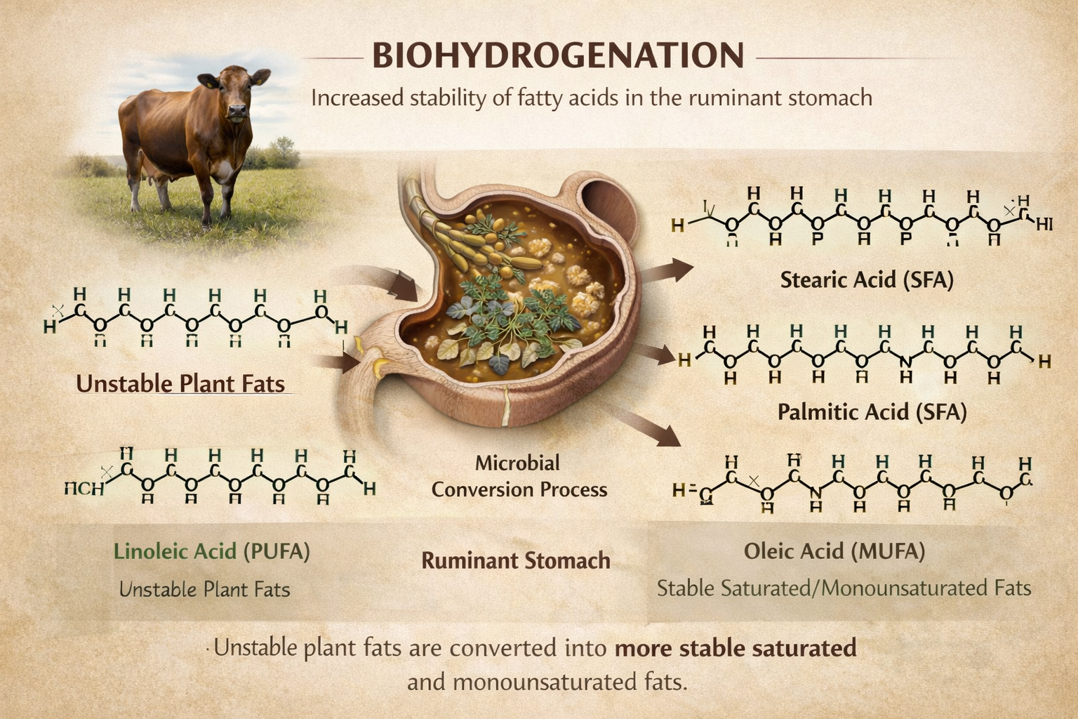Biohydrogenation