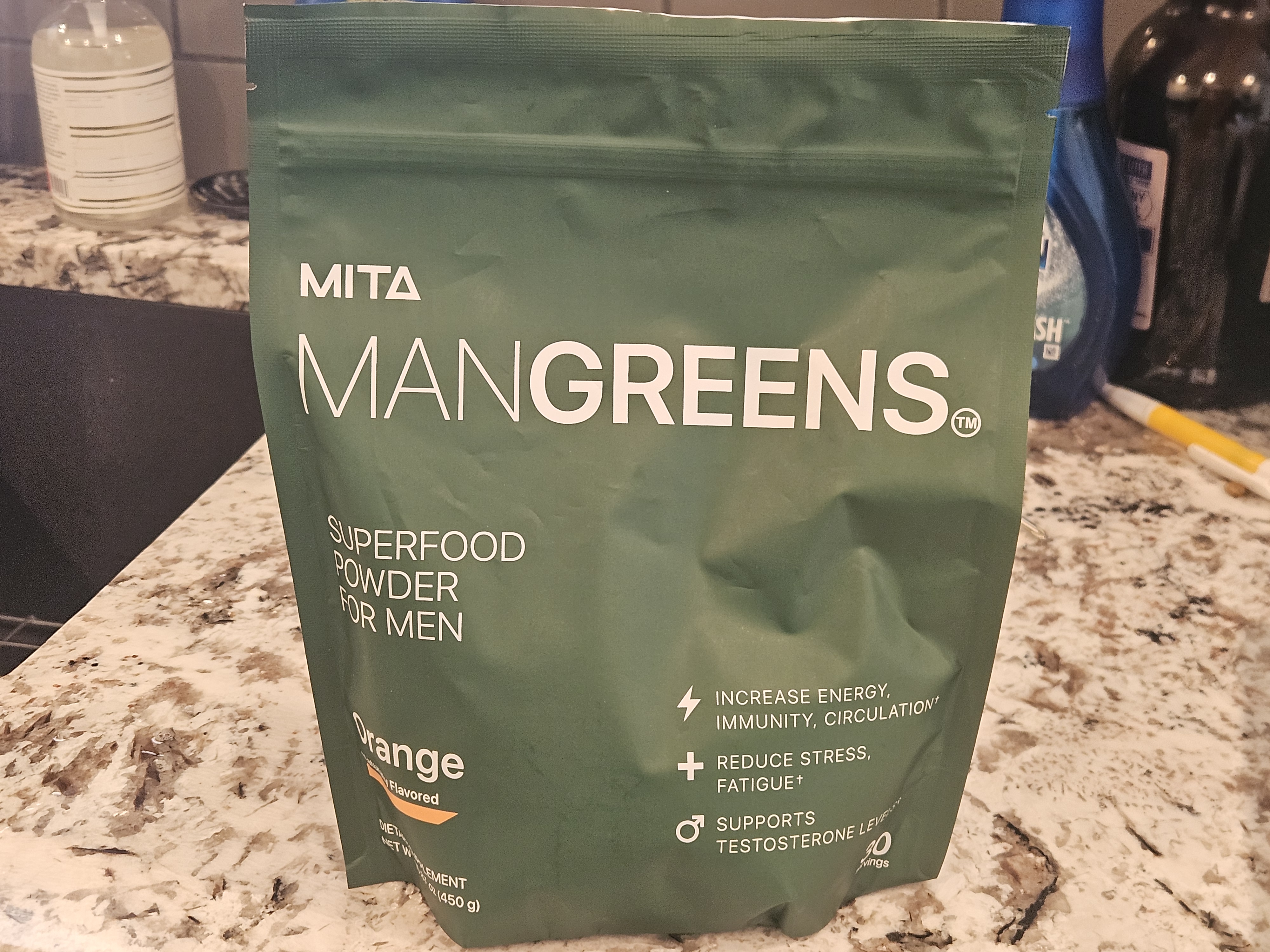 A professional boxer's experience with Mita Nutra Man Greens