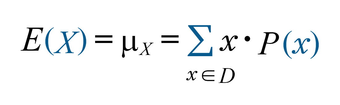 Expected value formula