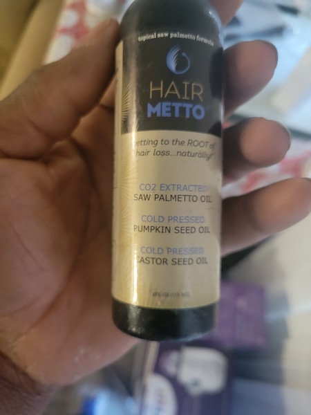 My bottle of Hairmetto