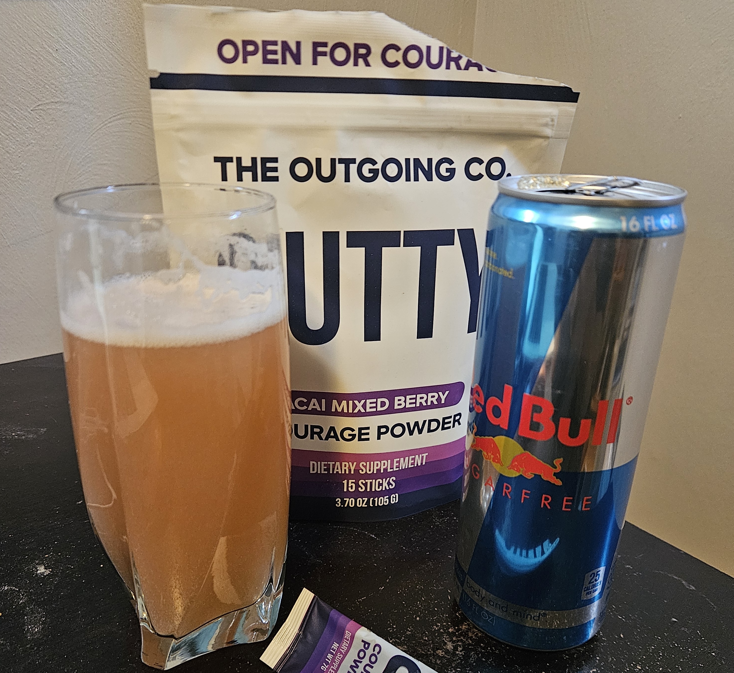 Outty and Red Bull