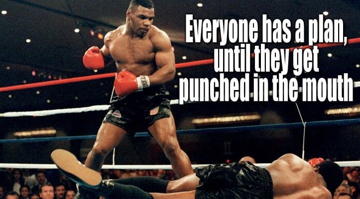 Mike Tyson knockout quote