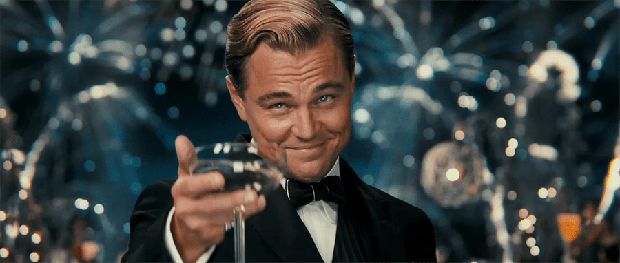 Leonardo di Caprio as Jay Gatsby